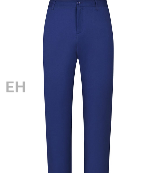 Men’s Royal Blue Slim Fit Pants