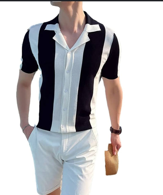 Black Stripped Shirt