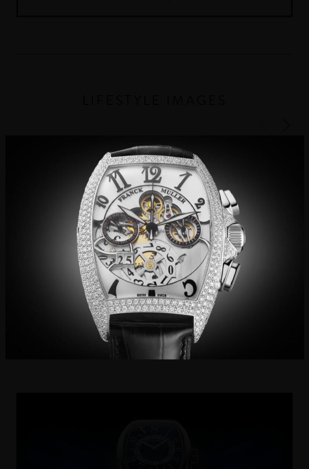 Franck Muller Chronograph – Diamond Edition